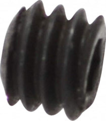 Holo-Krome - #8-32 UNC, 1/8" OAL, Cup Point Set Screw - Grade 8 Alloy Steel, 5/64" Key - Americas Industrial Supply