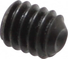 Holo-Krome - #8-32 UNC, 3/16" OAL, Cup Point Set Screw - Grade 8 Alloy Steel, 5/64" Key - Americas Industrial Supply