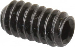 Holo-Krome - #10-24 UNC, 3/8" OAL, Cup Point Set Screw - Grade 8 Alloy Steel, 3/32" Key - Americas Industrial Supply