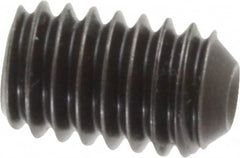 Holo-Krome - 5/16-18 UNC, 1/2" OAL, Cup Point Set Screw - Grade 8 Alloy Steel, 5/32" Key - Americas Industrial Supply