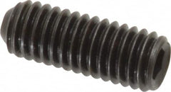 Holo-Krome - #10-32 UNF, 1/2" OAL, Cup Point Set Screw - Grade 8 Alloy Steel, 3/32" Key - Americas Industrial Supply