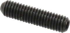Holo-Krome - #10-32 UNF, 3/4" OAL, Cup Point Set Screw - Grade 8 Alloy Steel, 3/32" Key - Americas Industrial Supply