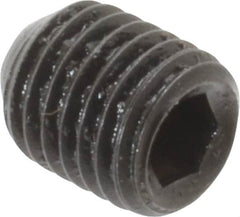 Holo-Krome - 5/16-24 UNF, 3/8" OAL, Cup Point Set Screw - Grade 8 Alloy Steel, 5/32" Key - Americas Industrial Supply