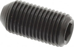Holo-Krome - 3/8-24 UNF, 3/4" OAL, Cup Point Set Screw - Grade 8 Alloy Steel, 3/16" Key - Americas Industrial Supply