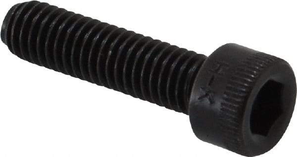 Made in USA - #10-32 UNF Hex Socket Drive, Socket Cap Screw - Alloy Steel, Black Oxide Finish, Fully Threaded, 3/4" Length Under Head - Americas Industrial Supply