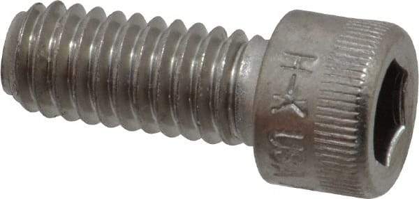 Holo-Krome - 5/16-18 UNC Hex Socket Drive, Socket Cap Screw - Grade 18-8 Stainless Steel, Passivated Finish, Fully Threaded, 3/4" Length Under Head - Americas Industrial Supply