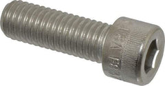 Holo-Krome - 1/2-13 UNC Hex Socket Drive, Socket Cap Screw - Grade 18-8 Stainless Steel, Passivated Finish, Fully Threaded, 1-1/2" Length Under Head - Americas Industrial Supply