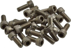 Holo-Krome - #10-32 UNF Hex Socket Drive, Socket Cap Screw - Grade 18-8 Stainless Steel, Passivated Finish, Fully Threaded, 1/2" Length Under Head - Americas Industrial Supply