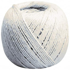 Made in USA - 1/2 Inch Diameter, Cotton Sash Cord Twine - 1,700 Lbs. Breaking Strength, Natural (Color), 23 Ft. per Lb. - Americas Industrial Supply