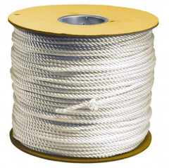 Value Collection - 50' Max Length Polyester Solid Braid Rope - 5/16" Diam, 219 Lb Capacity - Americas Industrial Supply