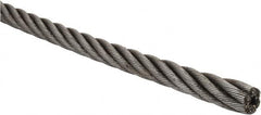 Lift-All - 1/2" Diam, Hoisting Wire Rope - 21,400 Lb Breaking Strength, Material Grade Plow, 6 x 37 IWRC - Americas Industrial Supply