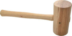 Garland - 1-3/4 Lb Head Wooden Mallet - 14" Long Wood Handle - Americas Industrial Supply