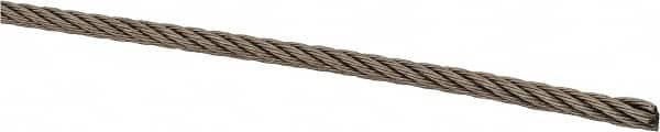 Value Collection - 1/16 Inch Diameter Stainless Steel Wire Rope - Americas Industrial Supply