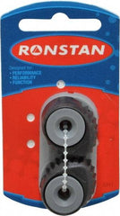 Ronstan - 264 Lbs. Load Limit Small C Cleat - For Use with Cleating and Releasing Lines on 3/32 Inch to 5/16 Inch Diameter Rope - Americas Industrial Supply