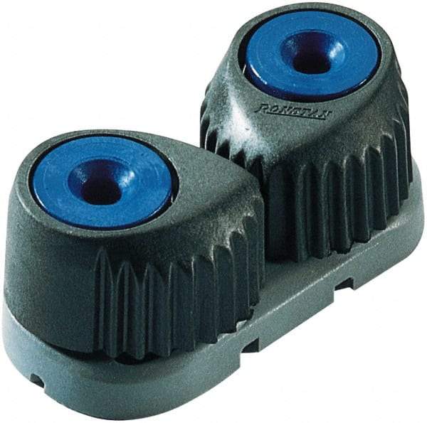 Ronstan - 396 Lbs. Load Limit Medium C Cleat - For Use with Cleating & Releasing Lines on 1/8 Inch to 1/2 Inch Diameter Rope - Americas Industrial Supply