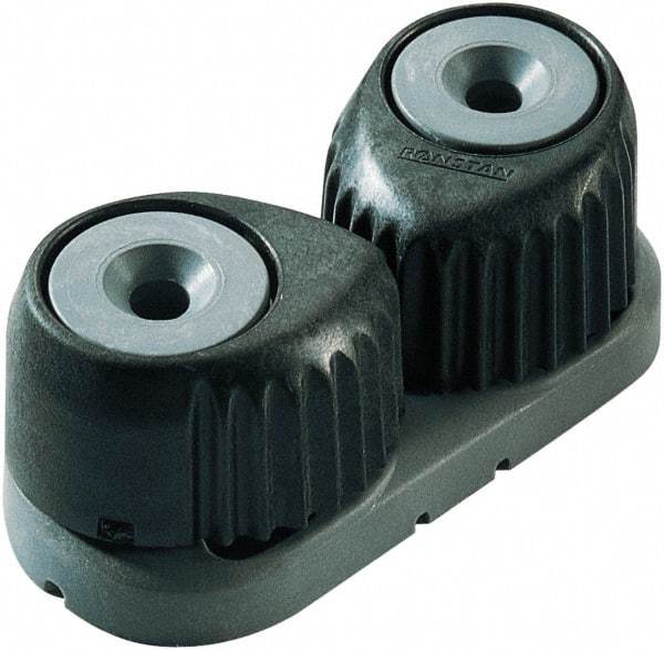 Ronstan - 506 Lbs. Load Limit Large C Cleat - For Use with Cleating & Releasing Lines on 1/2 Inch to 5/8 Inch Diameter Rope - Americas Industrial Supply