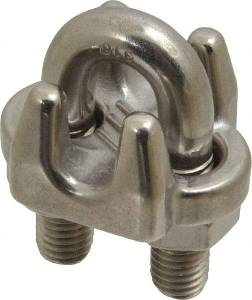 Ronstan - 3/8" Wire Rope U-Bolt Grip - 316 Stainless Steel - Americas Industrial Supply