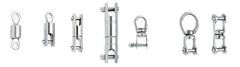 Ronstan - 2,310 Lbs. Load Limit Ball Bearing Swivel - 5/16 Inch Diameter Slot Pin - Americas Industrial Supply