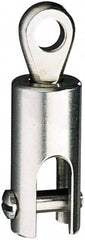 Ronstan - 1,670 Lbs. Load Limit Ball Bearing Swivel - 1/4 Inch Diameter Pin Fork/Eye - Americas Industrial Supply
