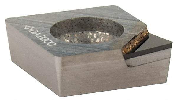 Sumitomo - NF-CCMX21.50.5 Grade DA2200 Polycrystalline Diamond (PCD) Turning Insert - Uncoated, 80° Diamond, 1/4" Inscr Circle, 3/32" Thick, 0.0078" Corner Radius - Americas Industrial Supply
