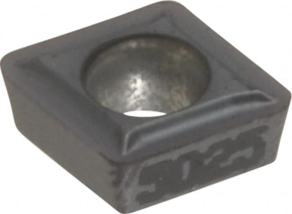 Kennametal - CPGT21.52 LF Grade KC5025 Carbide Turning Insert - TiAlN Finish, 80° Diamond, 1/4" Inscr Circle, 3/32" Thick, 1/32" Corner Radius - Americas Industrial Supply