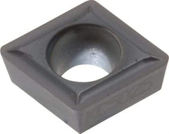 Kennametal - CPGT32.52 LF Grade KC5025 Carbide Turning Insert - TiAlN Finish, 80° Diamond, 3/8" Inscr Circle, 5/32" Thick, 1/32" Corner Radius - Americas Industrial Supply