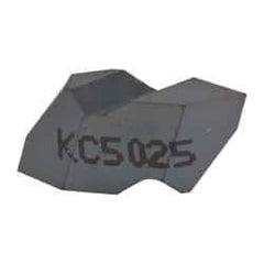 Kennametal - NT2 Grade KC5025, Internal/External Partial Profile 60° Threading Insert - 0.7 to 30mm & 8 to 36 TPI Ext Pitch, 1.25 to 3.5mm & 7 to 20 TPI Int Pitch, Left Hand Insert, TiAlN Finish, Carbide - Americas Industrial Supply