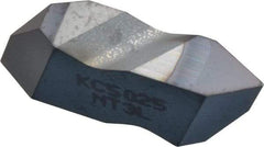 Kennametal - NT3 Grade KC5025, Internal/External Partial Profile 60° Threading Insert - 1.25 to 40mm & 6 to 20 TPI Ext Pitch, 20 to 50mm & 5 to 12 TPI Int Pitch, Left Hand Insert, TiAlN Finish, Carbide - Americas Industrial Supply