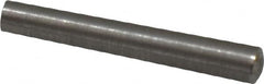 Value Collection - Size 4/0, 0.0934" Small End Diam, 0.109" Large End Diam, Passivated Stainless Steel Taper Pin - Grade 303, 18-8, 3/4" OAL, 3/4 Pin Length - Americas Industrial Supply