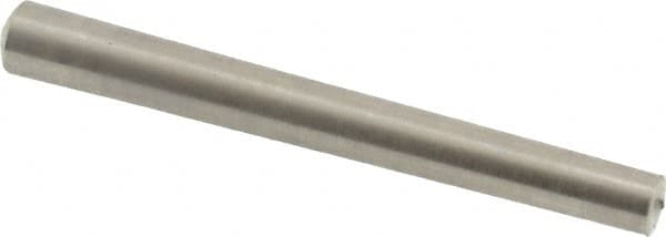 Value Collection - Size 2/0, 0.115" Small End Diam, 0.141" Large End Diam, Passivated Stainless Steel Taper Pin - Grade 303, 18-8, 1-1/4" OAL, 1-1/4 Pin Length - Americas Industrial Supply