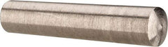 Value Collection - Size 0, 0.1404" Small End Diam, 0.156" Large End Diam, Passivated Stainless Steel Taper Pin - Grade 303, 18-8, 3/4" OAL, 3/4 Pin Length - Americas Industrial Supply