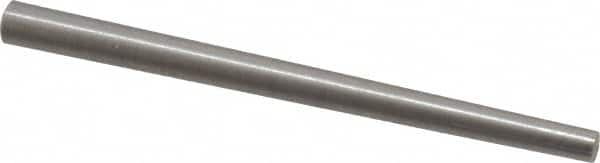Value Collection - Size 3, 0.1566" Small End Diam, 0.219" Large End Diam, Passivated Stainless Steel Taper Pin - Grade 303, 18-8, 3" OAL, 3 Pin Length - Americas Industrial Supply