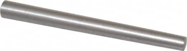 Value Collection - Size 5, 0.2266" Small End Diam, 0.289" Large End Diam, Passivated Stainless Steel Taper Pin - Grade 303, 18-8, 3" OAL, 3 Pin Length - Americas Industrial Supply