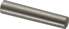 Value Collection - Size 7, 0.3674" Small End Diam, 0.409" Large End Diam, Passivated Stainless Steel Taper Pin - Grade 303, 18-8, 2" OAL, 2 Pin Length - Americas Industrial Supply