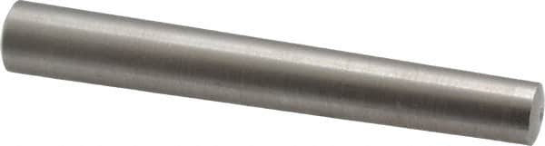Value Collection - Size 7, 0.3466" Small End Diam, 0.409" Large End Diam, Passivated Stainless Steel Taper Pin - Grade 303, 18-8, 3" OAL, 3 Pin Length - Americas Industrial Supply
