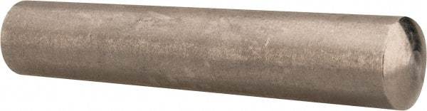 Value Collection - Size 8, 0.44" Small End Diam, 0.492" Large End Diam, Passivated Stainless Steel Taper Pin - Grade 303, 18-8, 2-1/2" OAL, 2-1/2 Pin Length - Americas Industrial Supply