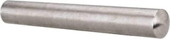 Value Collection - Size 9, 0.5078" Small End Diam, 0.591" Large End Diam, Passivated Stainless Steel Taper Pin - Grade 303, 18-8, 4" OAL, 4 Pin Length - Americas Industrial Supply