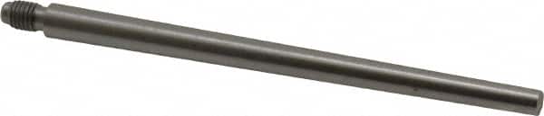 Value Collection - Size 5, 0.287" Large End Diam, Uncoated Steel 1/4-28 Threaded Taper Pin - Grade C-12L14, 4 Pin Length - Americas Industrial Supply