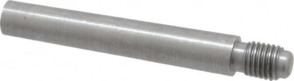 Value Collection - Size 6, 0.339" Large End Diam, Uncoated Steel 5/16-24 Threaded Taper Pin - Grade C-12L14, 2 Pin Length - Americas Industrial Supply