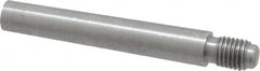 Value Collection - Size 6, 0.339" Large End Diam, Uncoated Steel 5/16-24 Threaded Taper Pin - Grade C-12L14, 2 Pin Length - Americas Industrial Supply