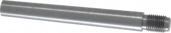 Value Collection - Size 7, 0.407" Large End Diam, Uncoated Steel 3/8-24 Threaded Taper Pin - Grade C-12L14, 3 Pin Length - Americas Industrial Supply