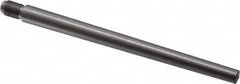 Value Collection - Size 7, 0.407" Large End Diam, Uncoated Steel 3/8-24 Threaded Taper Pin - Grade C-12L14, 5 Pin Length - Americas Industrial Supply