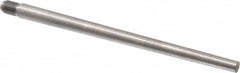 Value Collection - Size 7, 0.407" Large End Diam, Uncoated Steel 3/8-24 Threaded Taper Pin - Grade C-12L14, 6 Pin Length - Americas Industrial Supply