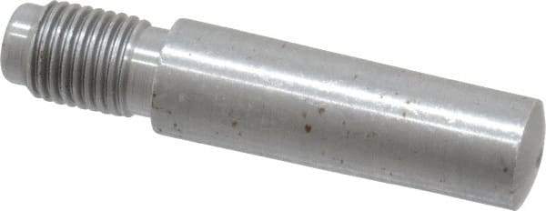 Value Collection - Size 8, 0.49" Large End Diam, Uncoated Steel 7/16-20 Threaded Taper Pin - Grade C-12L14, 1-1/2 Pin Length - Americas Industrial Supply