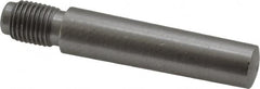Value Collection - Size 8, 0.49" Large End Diam, Uncoated Steel 7/16-20 Threaded Taper Pin - Grade C-12L14, 2 Pin Length - Americas Industrial Supply