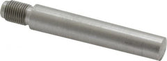 Value Collection - Size 9, 0.589" Large End Diam, Uncoated Steel 1/2-20 Threaded Taper Pin - Grade C-12L14, 3 Pin Length - Americas Industrial Supply