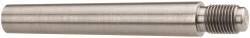 Value Collection - Size 9, 0.589" Large End Diam, Uncoated Steel 1/2-20 Threaded Taper Pin - Grade C-12L14, 3-1/2 Pin Length - Americas Industrial Supply