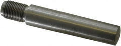 Value Collection - Size 10, 0.704" Large End Diam, Uncoated Steel 5/8-18 Threaded Taper Pin - Grade C-12L14, 3 Pin Length - Americas Industrial Supply