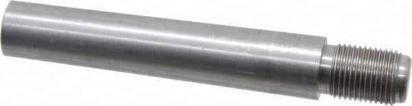 Value Collection - Size 10, 0.704" Large End Diam, Uncoated Steel 5/8-18 Threaded Taper Pin - Grade C-12L14, 3-1/2 Pin Length - Americas Industrial Supply