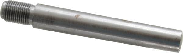Value Collection - Size 10, 0.704" Large End Diam, Uncoated Steel 5/8-18 Threaded Taper Pin - Grade C-12L14, 4 Pin Length - Americas Industrial Supply